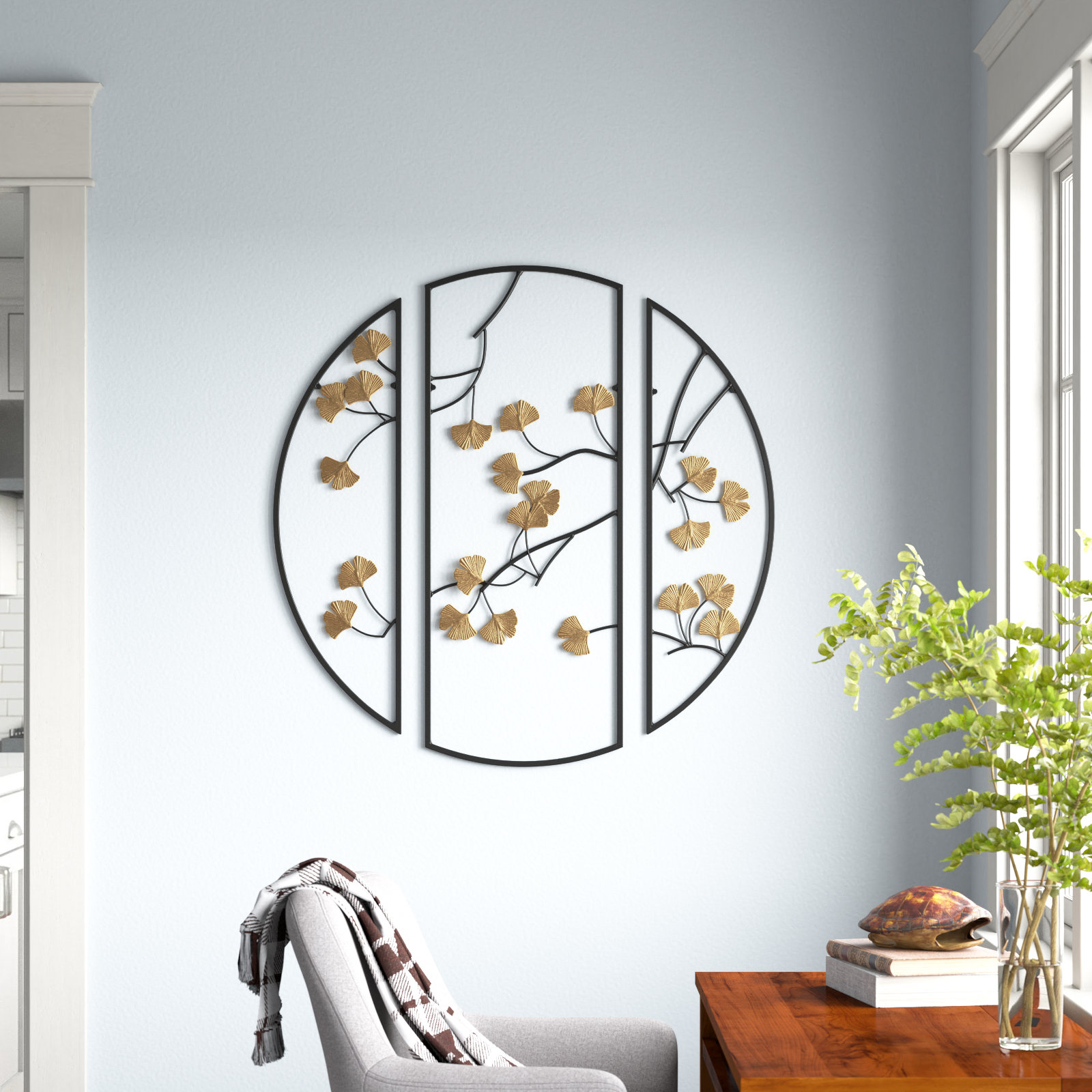 Metal Wall Art on sale 3pc Set